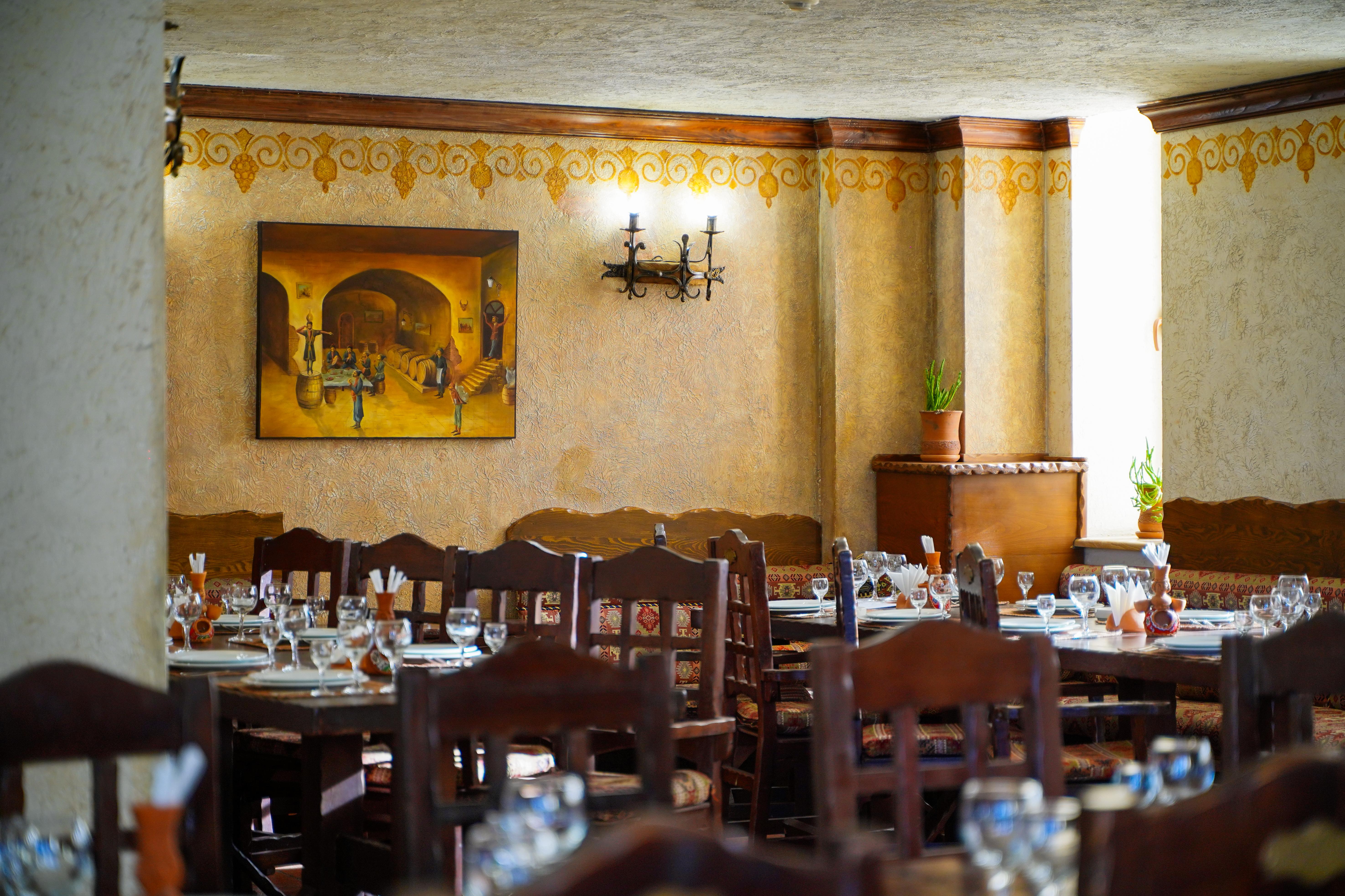 Caucasus Hotel Kasagh Ngoại thất bức ảnh Restaurant in Tbilisi